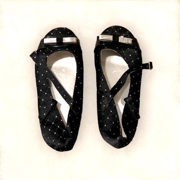 Black dress shoes! Says size 11 but I wanna say more 10. - Picture 1 of 2